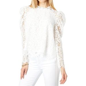 Lilly Pulitzer Averi Top in Coconut